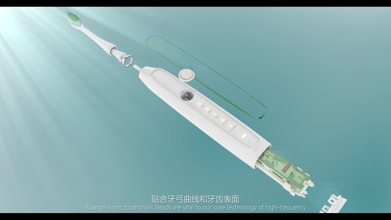 羅曼電動牙刷廣告